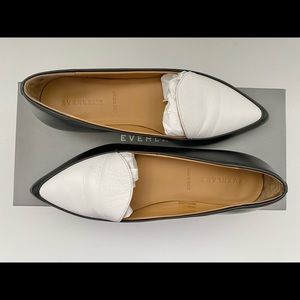 EVERLANE The Modern Pointed Toe ColorBlock Loafers